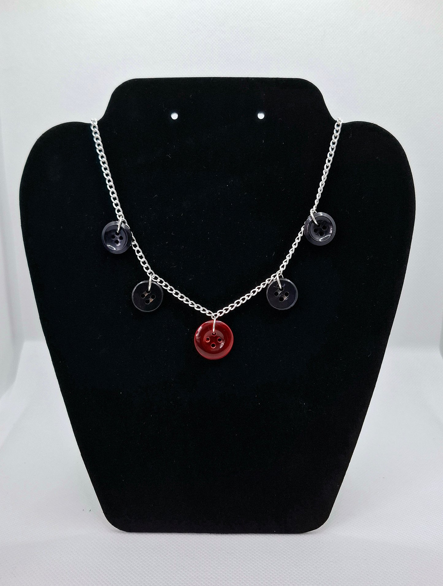 Collier bi-color en acier inoxydable