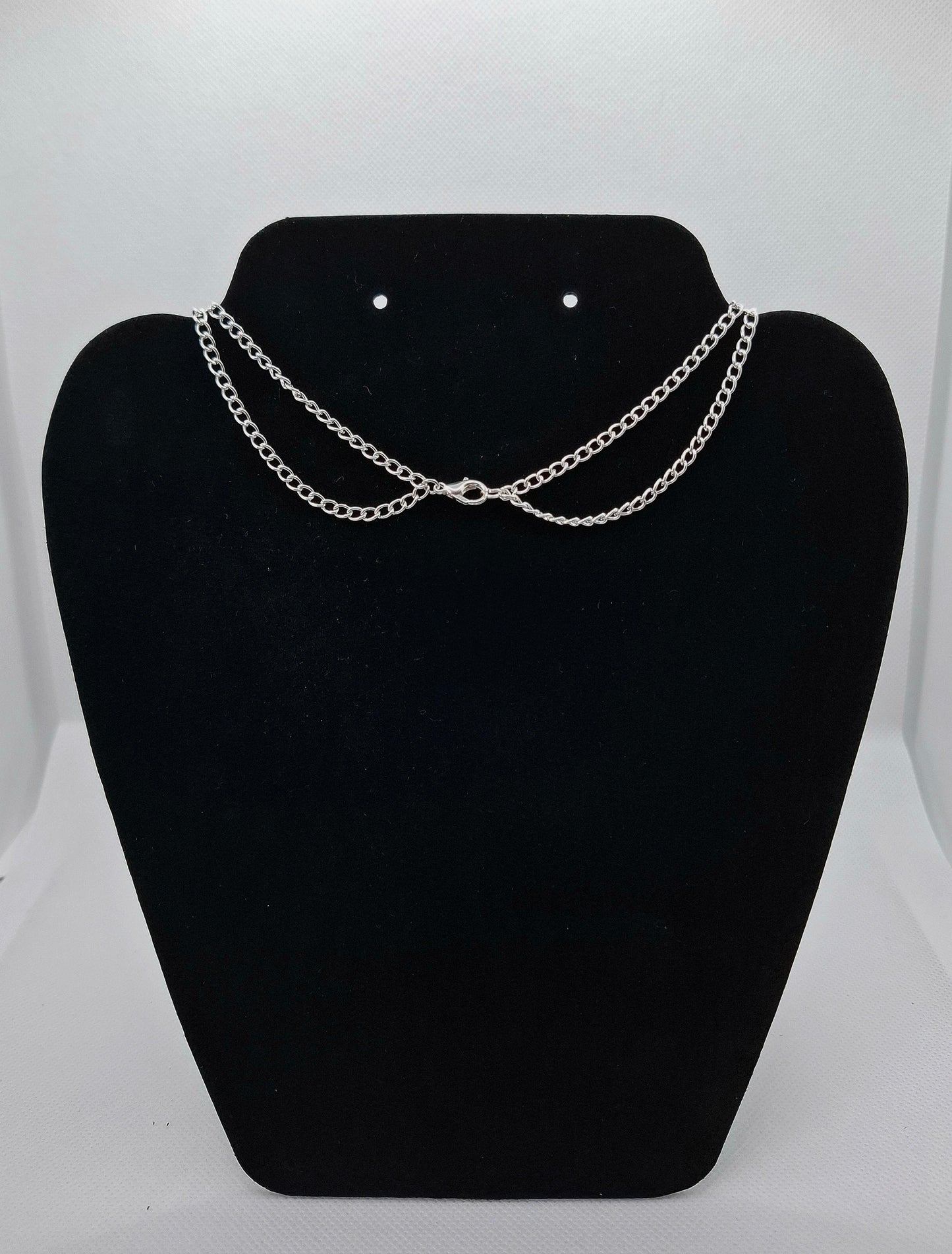 Double collier en acier inoxydable