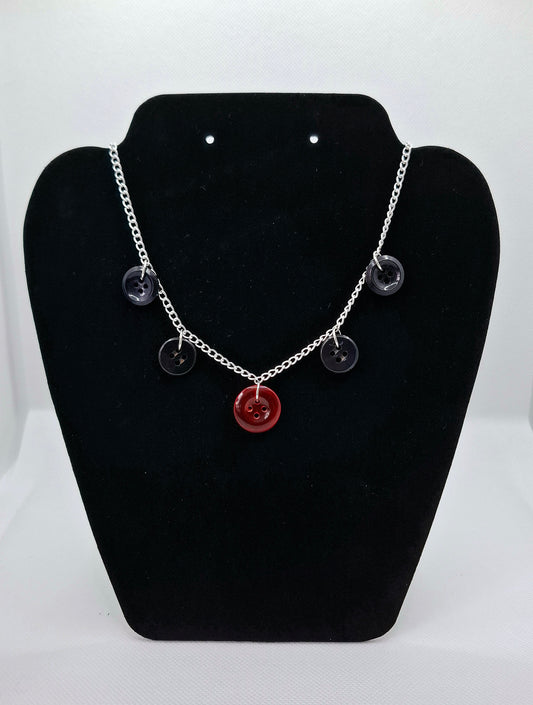 Collier bi-color en acier inoxydable